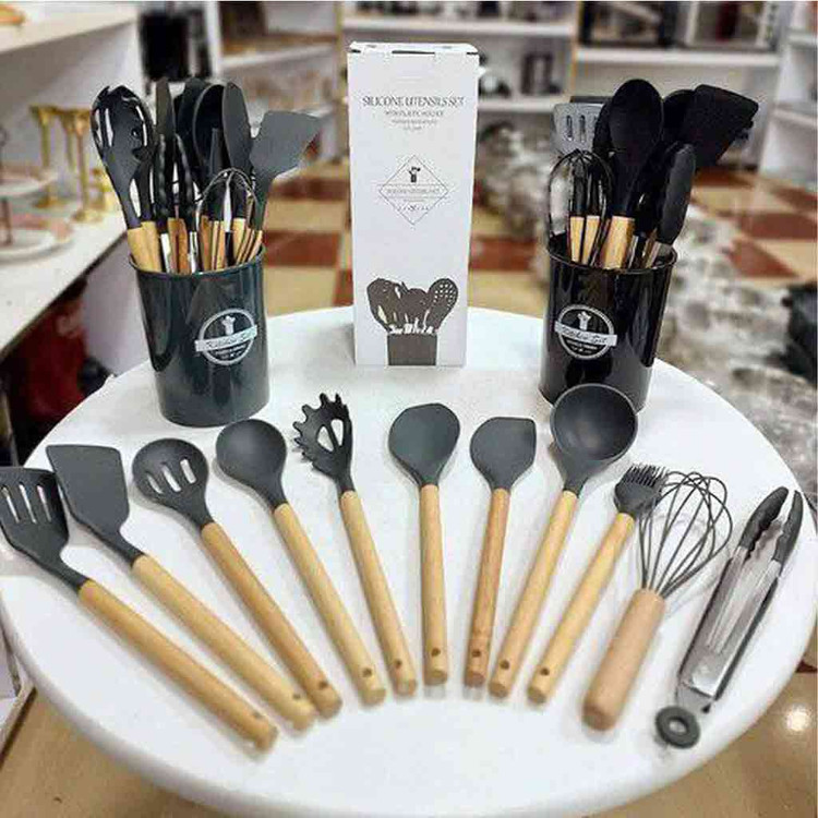 سرویس کفگیر و ملاقه 12 پارچه مدل چیکن دینینگ