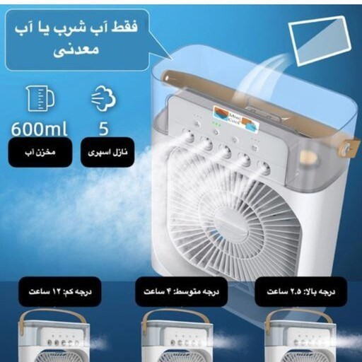 پنکه رومیزی مدل مه پاش