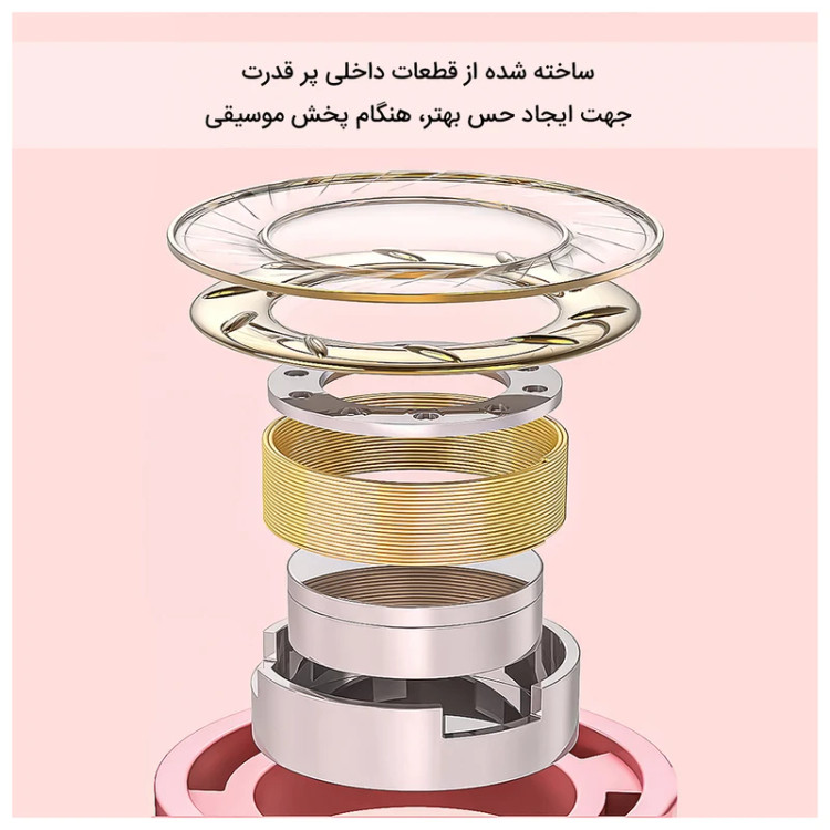 هدفون و هدست بلوتوثی میکروفون دار مدل KE-11 طرح Rabbit