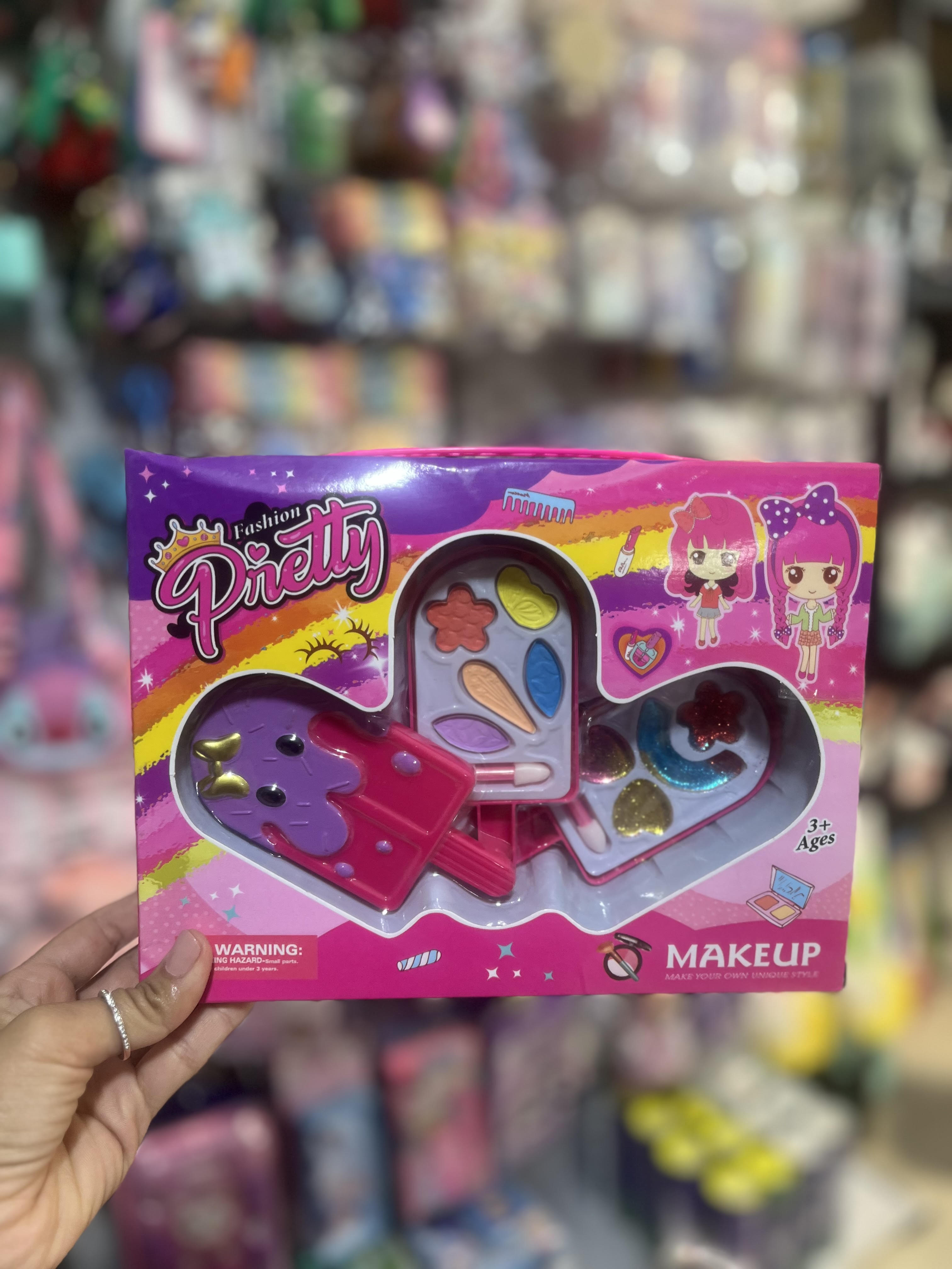 ست لوازم آرایشی اسباب بازی طرح ( بستنی و خرچنگ )
