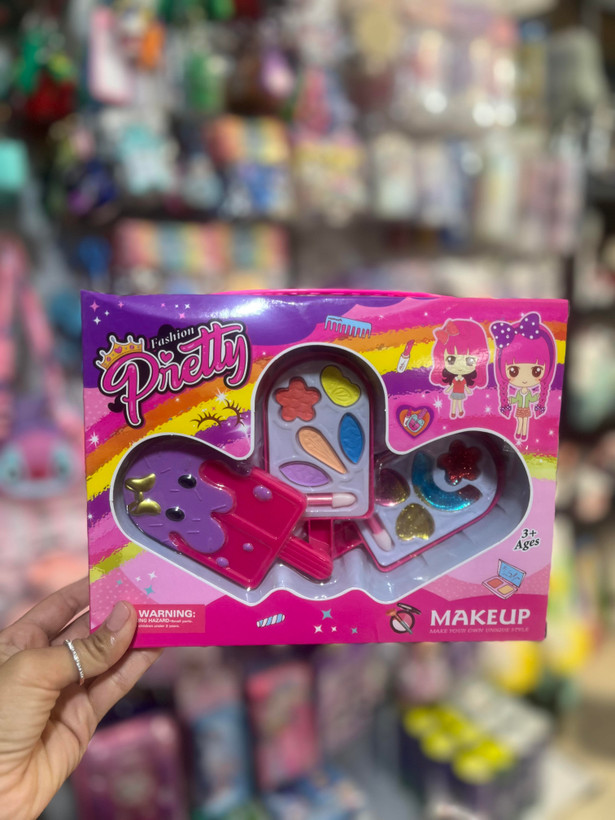 ست لوازم آرایشی اسباب بازی طرح ( بستنی و خرچنگ )