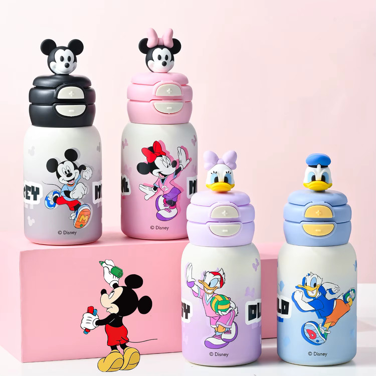 تراول ماگ 2 حالته برند دیزنی مدل میکی و دوستان 580 میل Disney